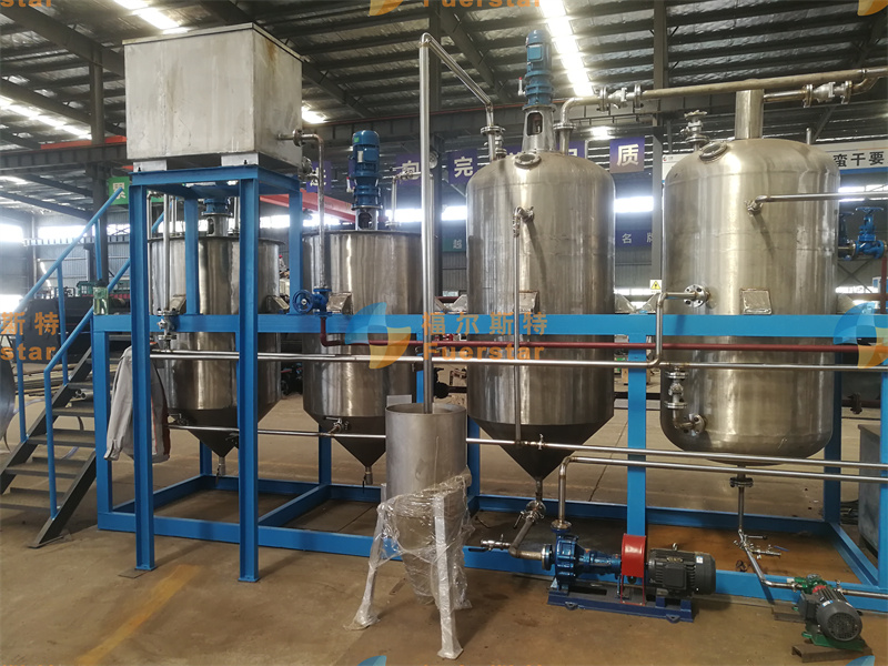 10 TPD soybean oil pressing & refining line - Nigeria