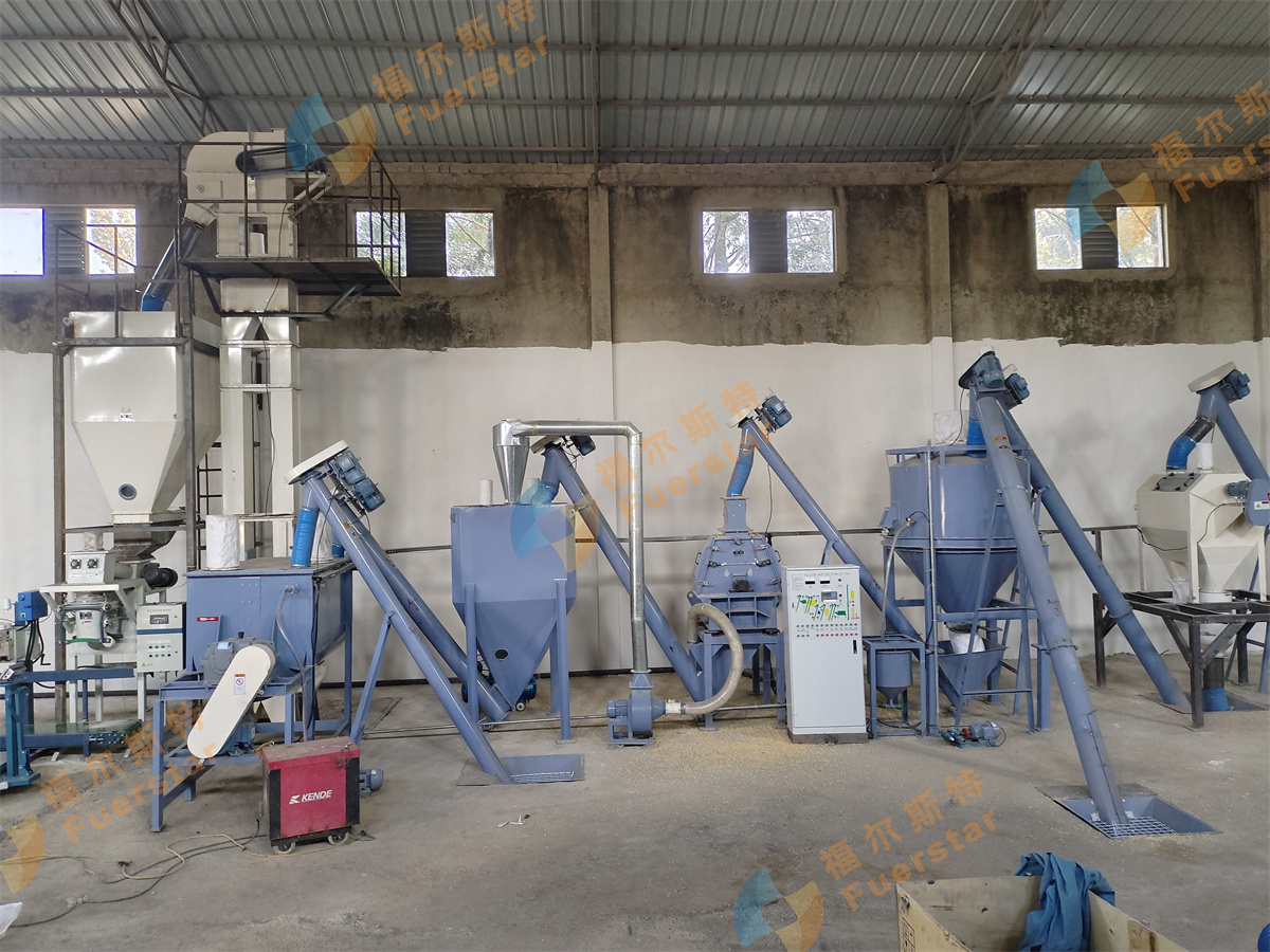 3TPH Animal Feed Production Line in Ethiopia